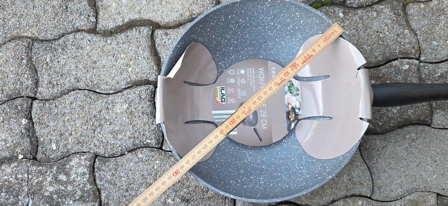 Padelle: Wok Pfanne Rund – Nuovo e nell'imballaggio originale da Niederbipp venduto da Trude04 6