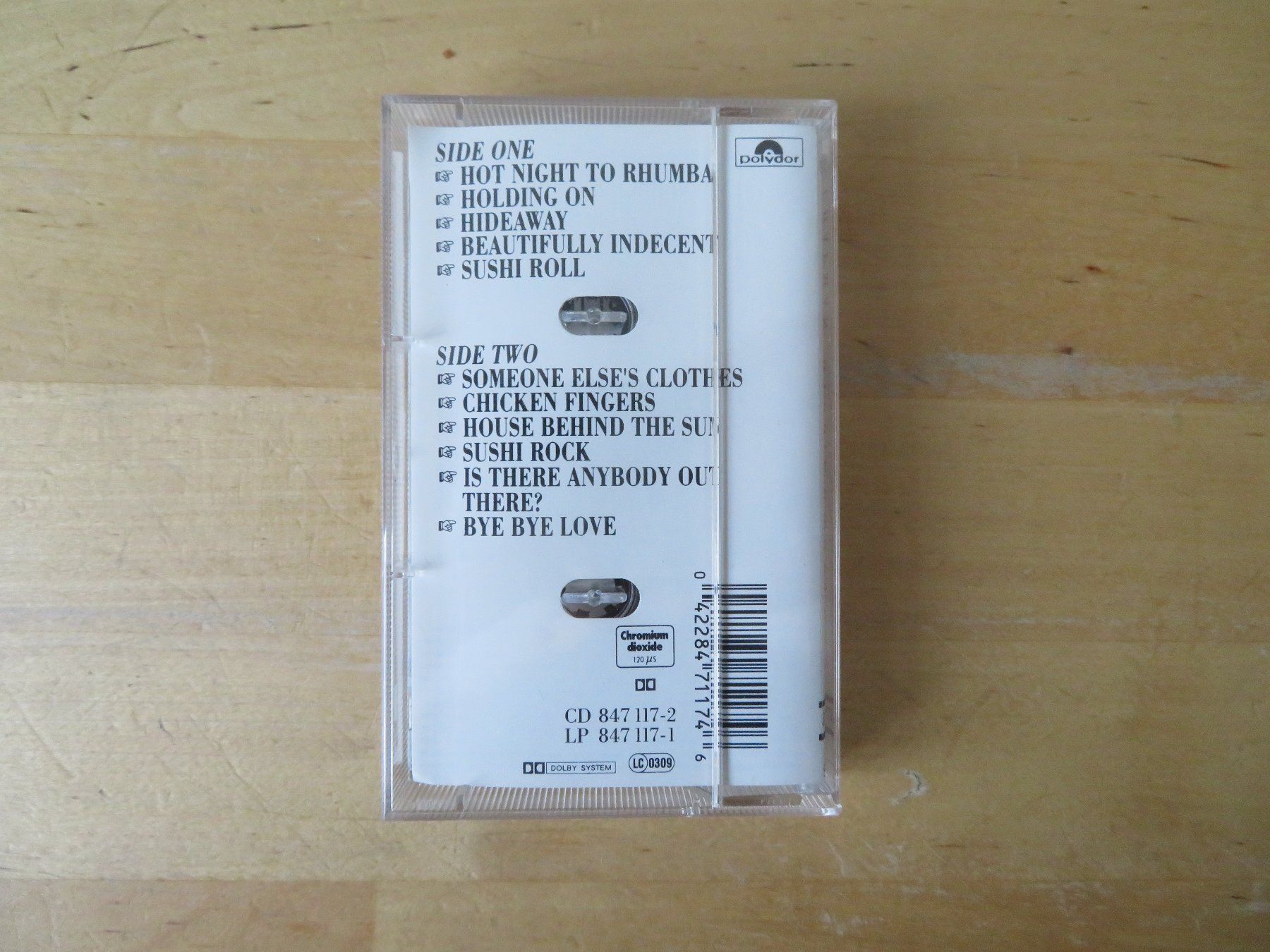 Musicassette: Kassette ROGER CHAPMAN "Hybrid and lowdown" – Usato da zürich venduto da Goldimmund 3