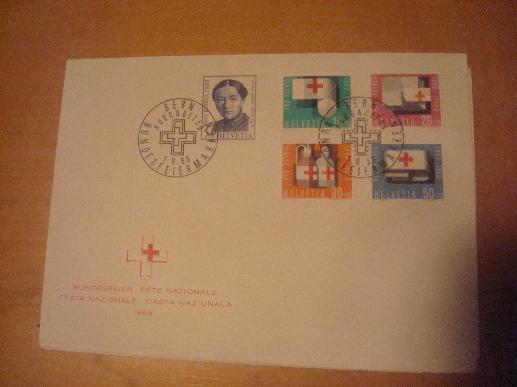 Tutti i francobolli: PP 1963 FDC AB NUR 75 RP – Usato da Gordola venduto da Polentaefung 2