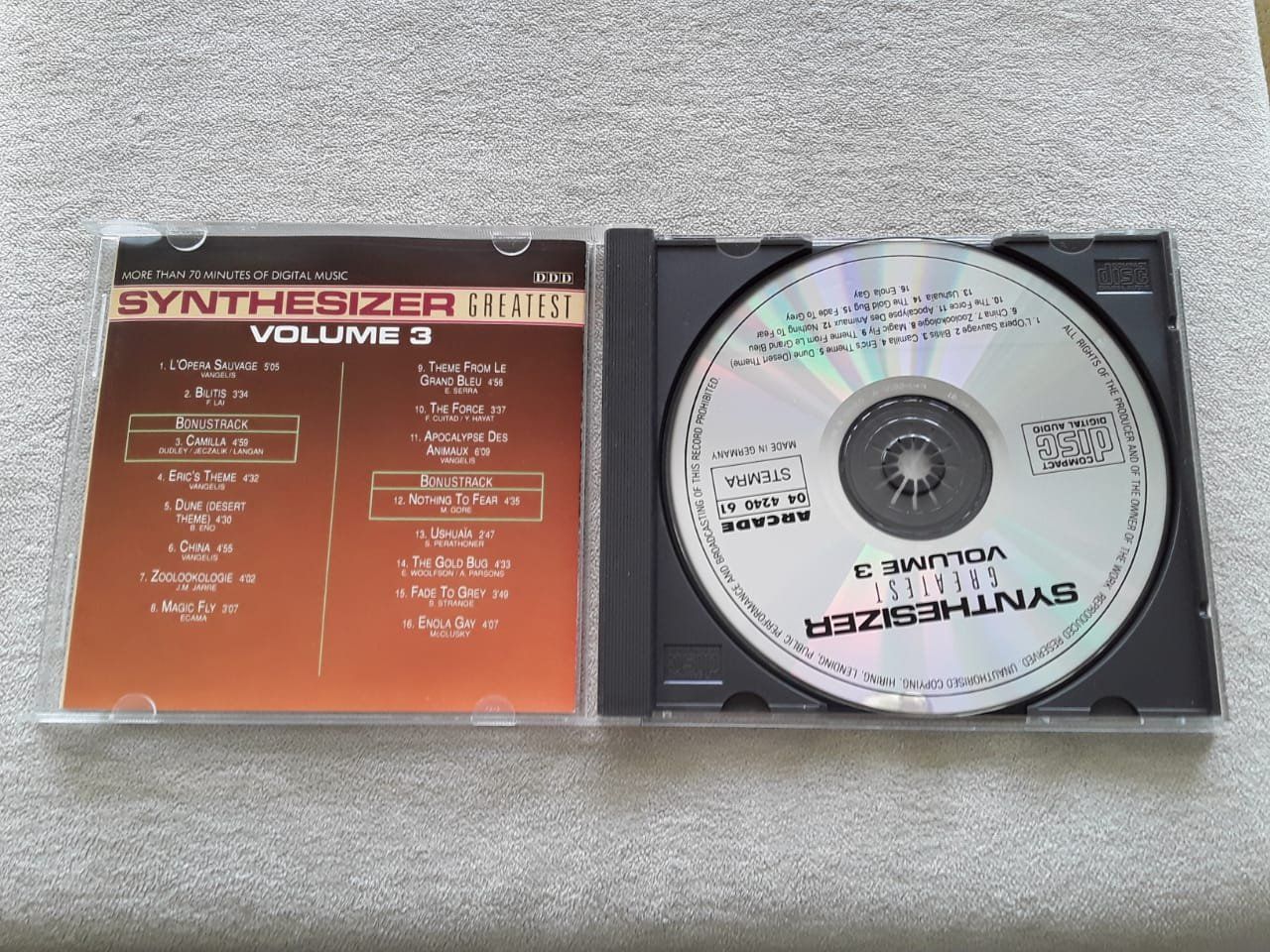 CD: Synthesizer Greatest Vol.3 – Usato da Lenzburg venduto da Sepulmander 1