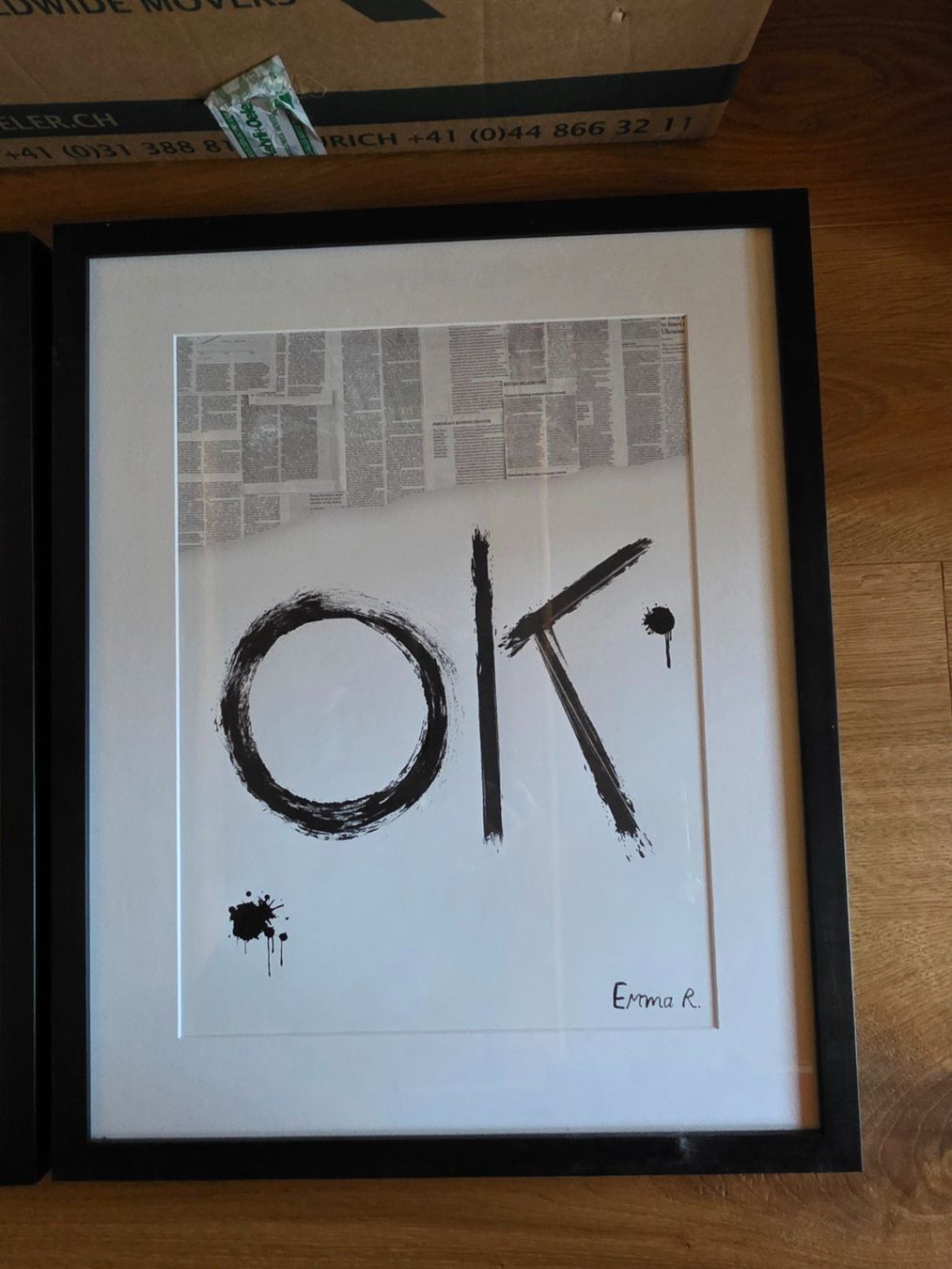 Foto & Immagini: Bild Trilogie "Yes & OK" Grafik – Usato da Walterswil BE venduto da Lonitti 3
