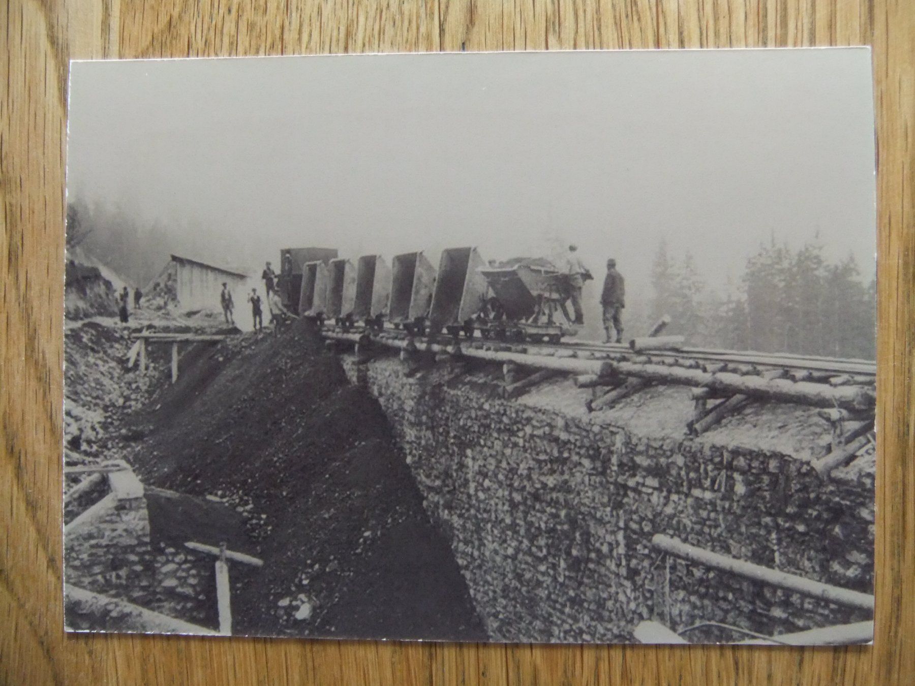 Cartoline postali: Reproduktion Lötschbergbahn bei Frutigen – Usato da St. Niklaus VS venduto da wunschlos54