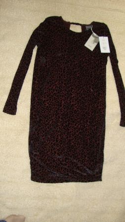 Stretch- Kleid im Panterlook von ICHI