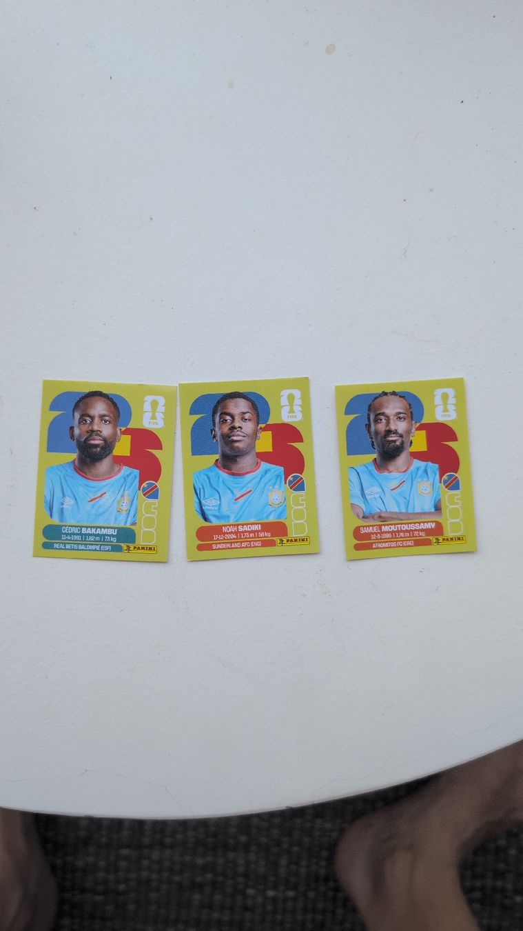 Panini Cartes à collectionner: panini 2026 Kongo Dr – Neuf (Voir description) à Zug par OlgaReutova 1