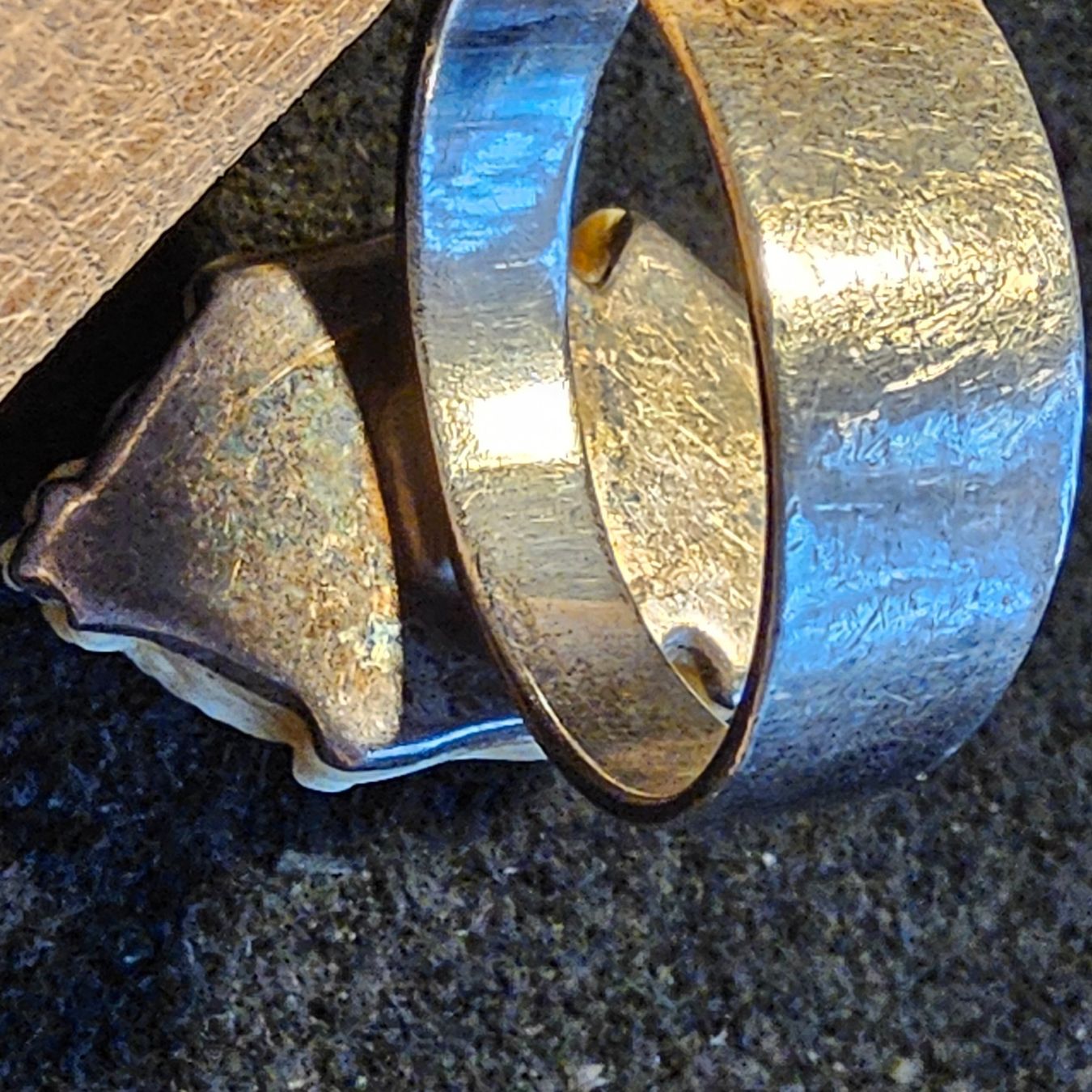 Anelli: Antiker exclusiver Silber Bein Ring China Grösse 59 – Usato da Zürich venduto da helsan 9