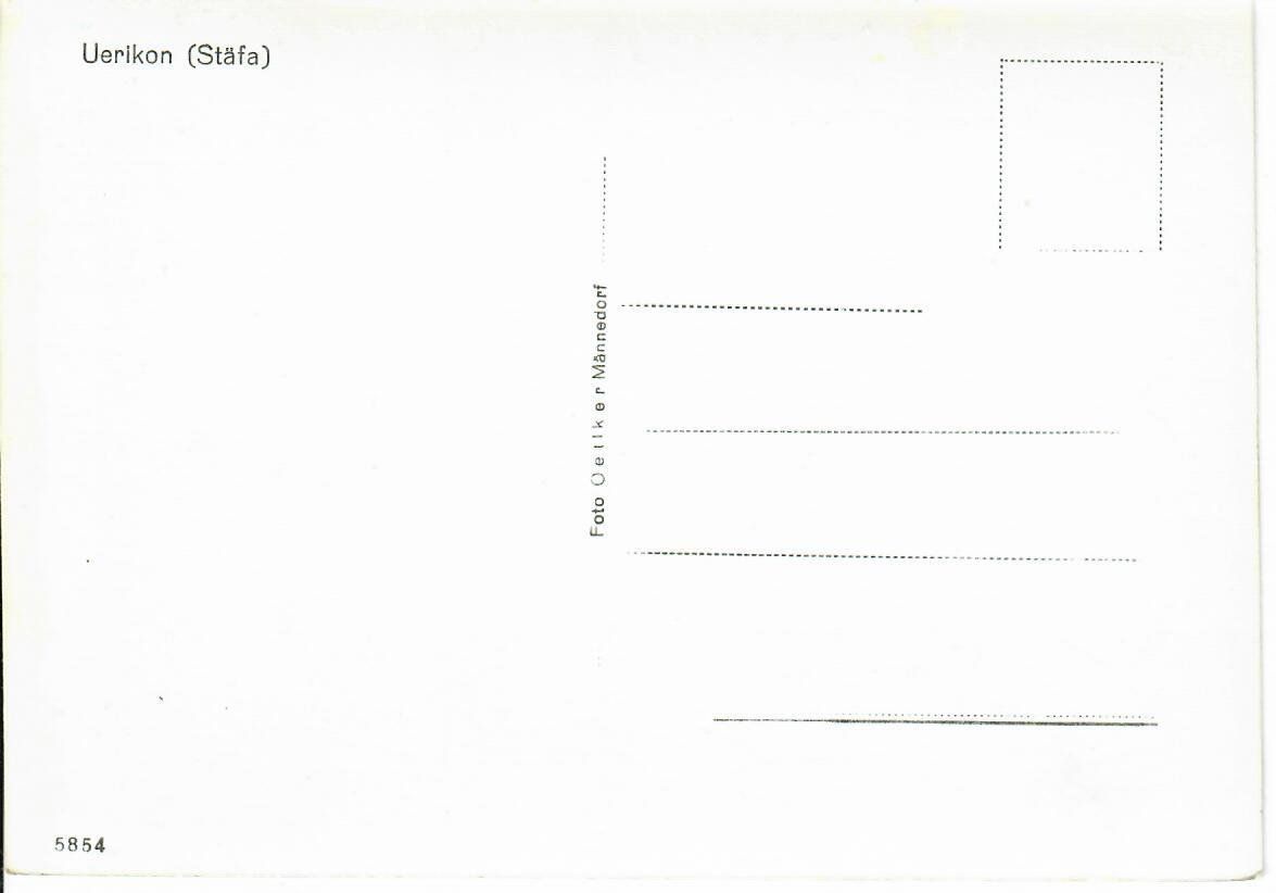 Cartes postales: Uerikon (Stäfa) – D'occasion à Hochdorf par Ziegel-16 1