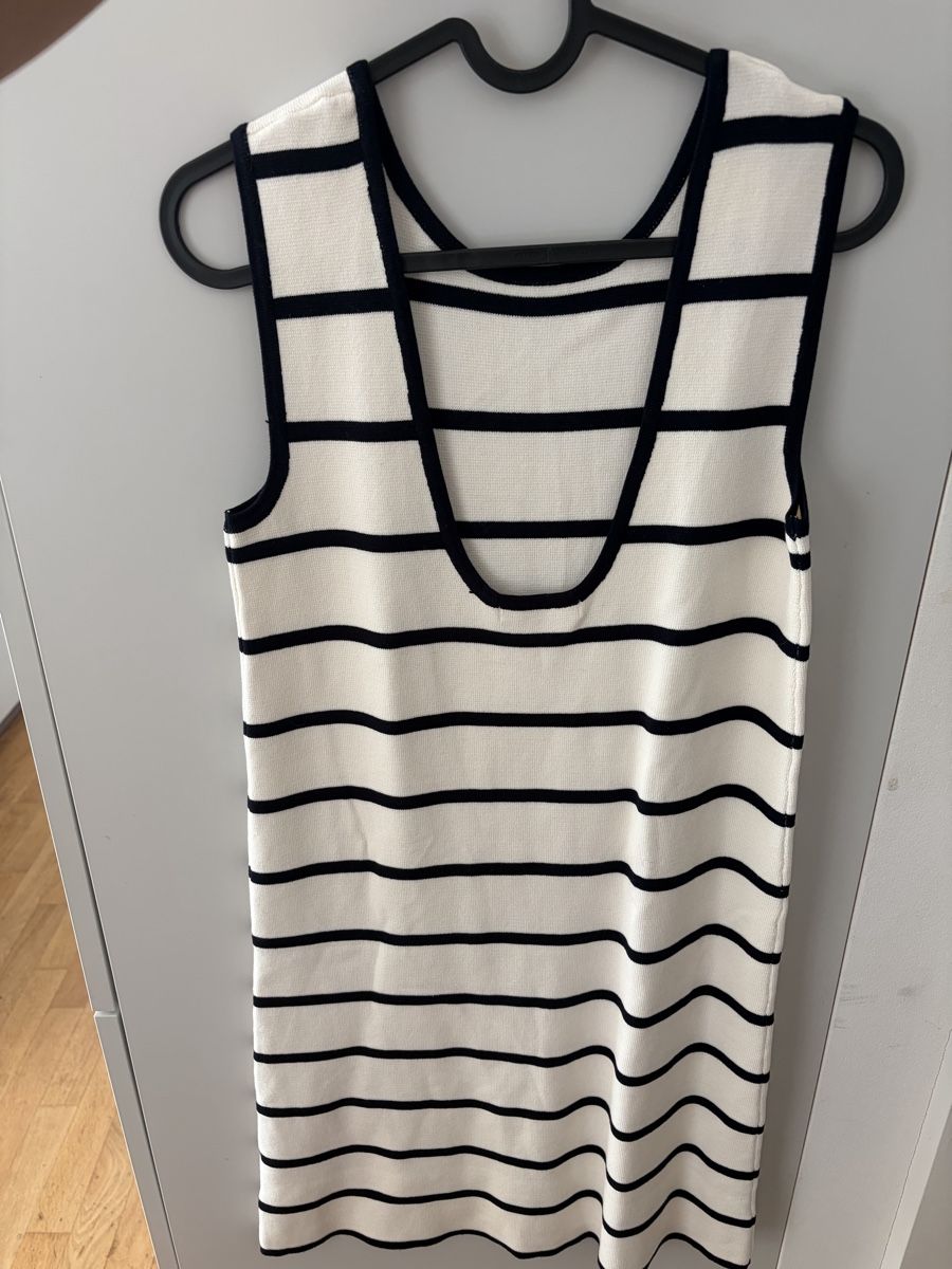 Vestiti: Robe The Set rayée blanc noir taille S neuve – Nuovo (secondo la descrizione) da Martigny venduto da O96 1