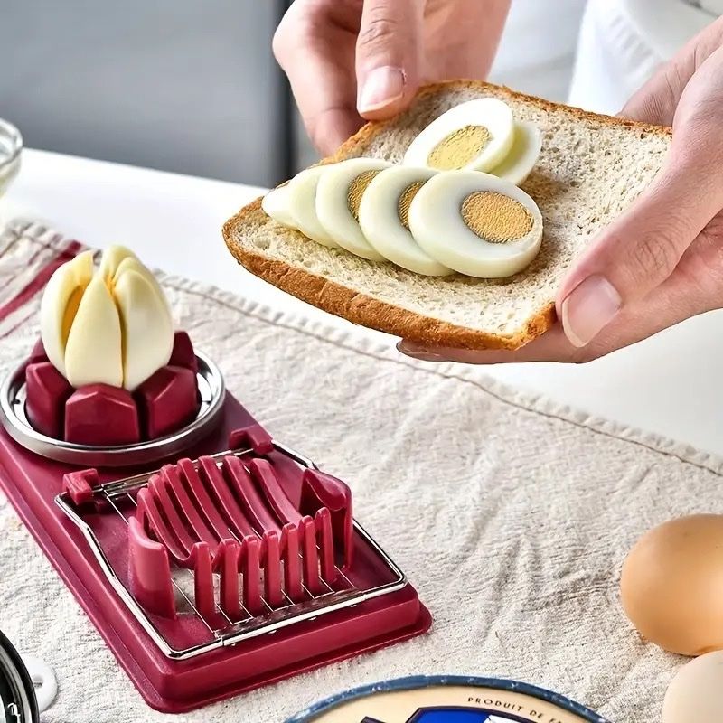 Elettrodomestici da cucina: 2 in 1 Eierschneider, Eierslicer, Schneider – Nuovo e nell'imballaggio originale da Wettingen venduto da Chnoelleli 2