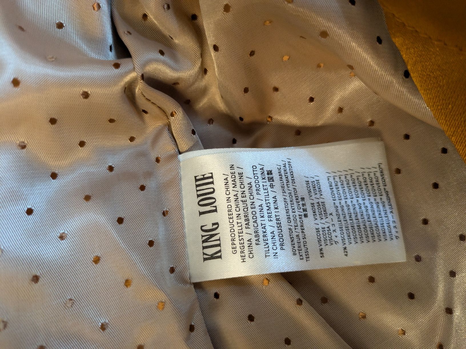 King Louie Giacche: King Louie Herbst Jacke, Gr. 40 – Usato da Ins venduto da Jacy1 4