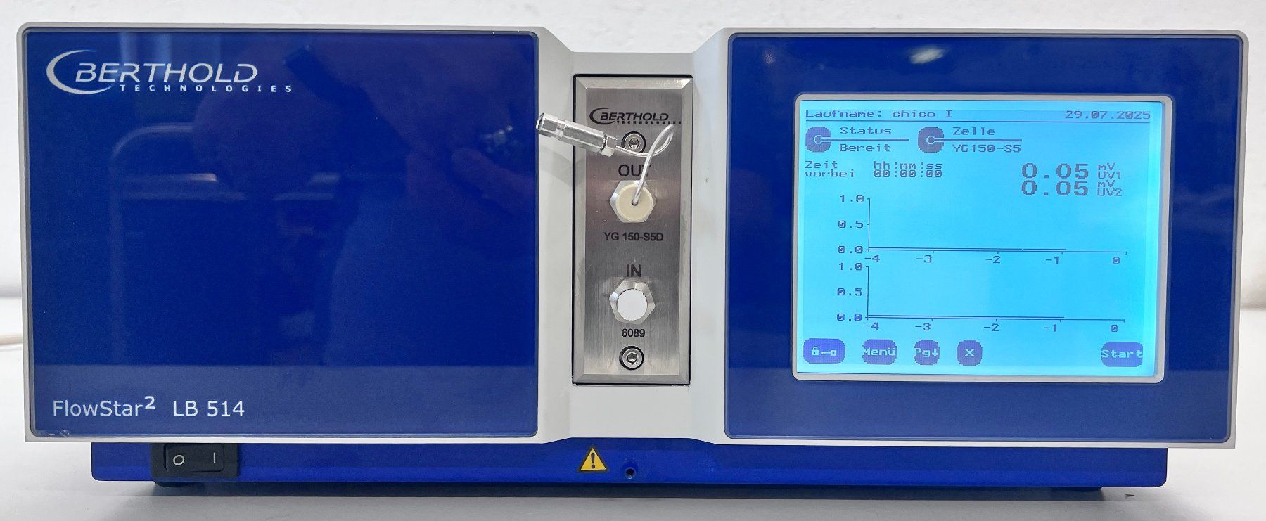 Accessori da laboratorio: Berthold FlowStar2 LB 514 Durchfluss Strahlenmessgerät – Usato da Niederdorf venduto da LeptonAG_Labor 4