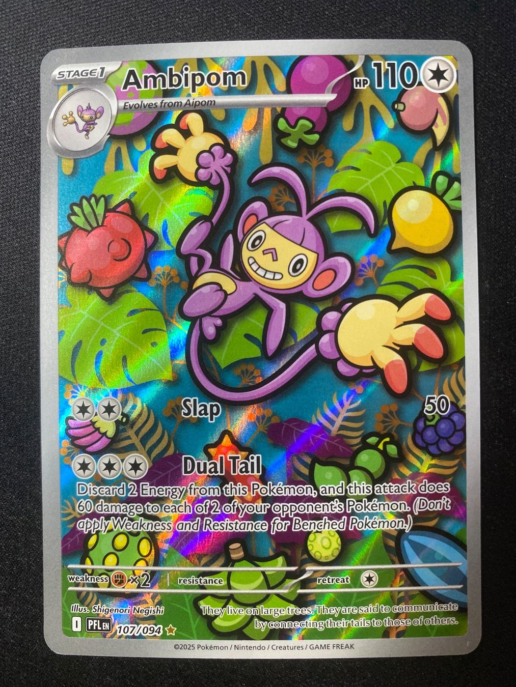 Pokémon Carte collezionabili: Ambipom 107 - Ambidiffel - Phantasmal Flames - EN – Nuovo (secondo la descrizione) da Hausen AG venduto da Shrade