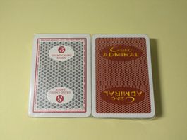 Pokerkarten "Casino Baden+ Admiral" Plastik Karten