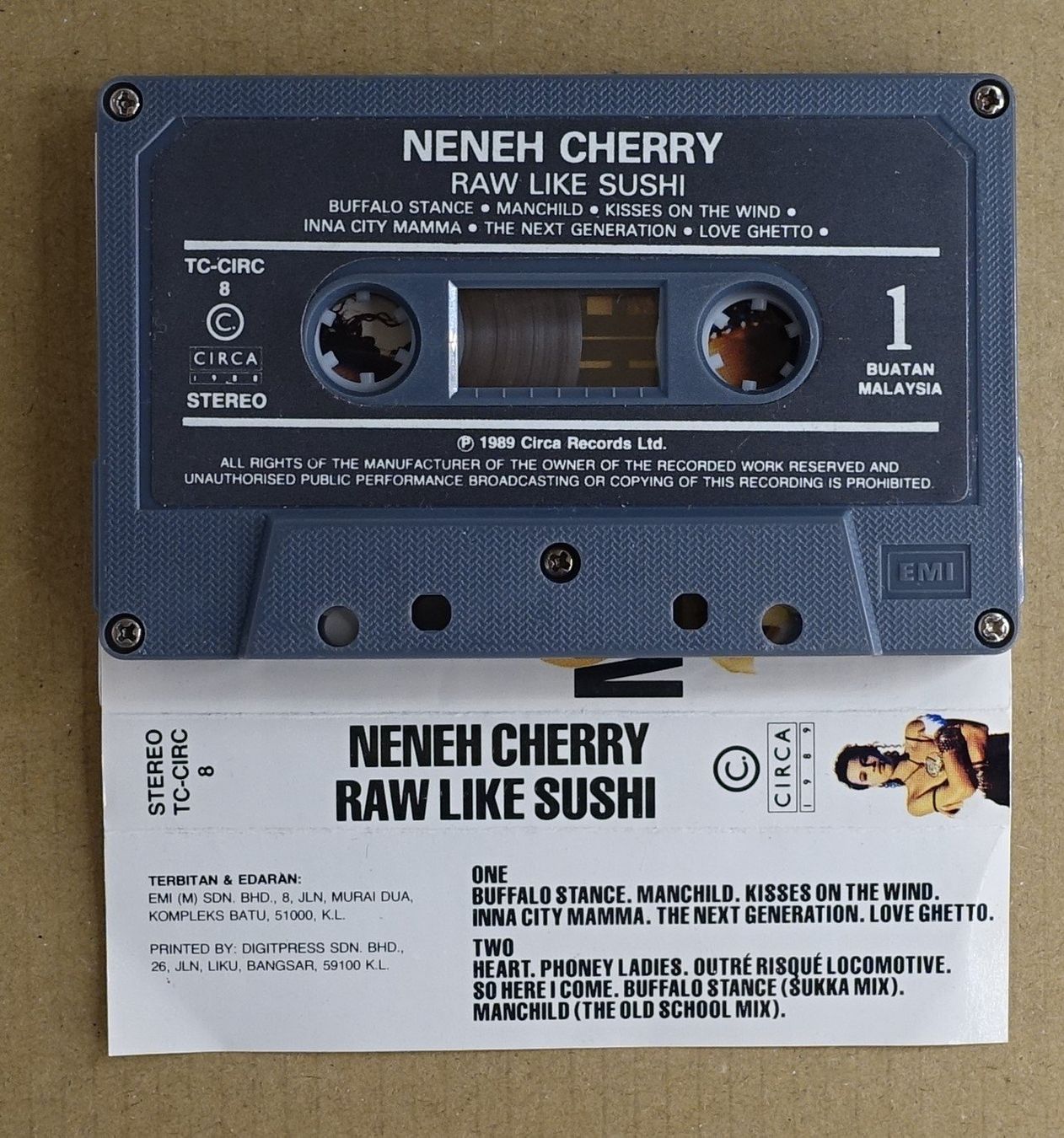 Kompaktkassetten: Neneh Cherry – Raw Like Sushi – Gebraucht aus Sessa von discoverymedia 1