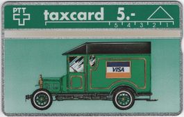 5 CHF VISA-Finalba (dt) - seltene Kunden Taxcard
