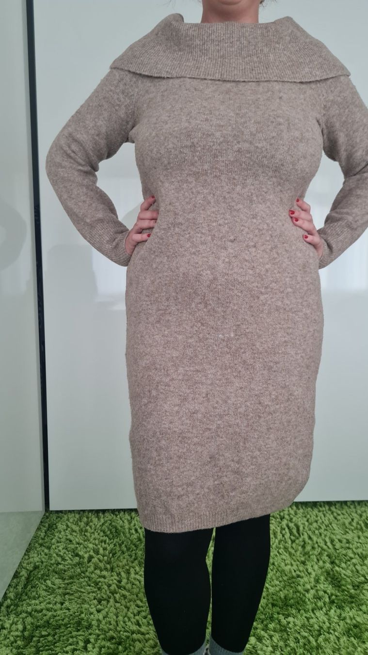 Anna Field Vestiti: Beige winter dress – Usato da Bonstetten venduto da Denitza87 3