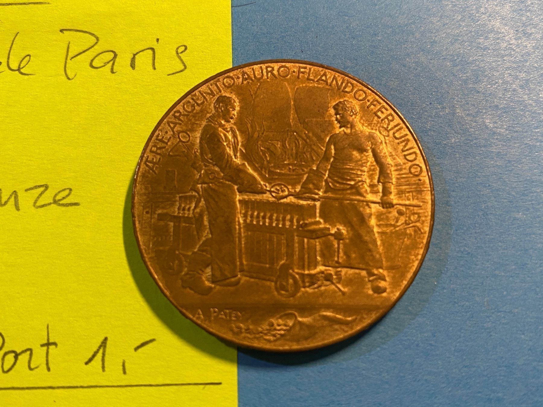 Medaglie: MEDAILLE EXPOSITION DE PARIS 1900 - – Usato da genève venduto da GEnumist 1