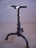 Tischbein Gussfuss 3 Beinig Schwarz