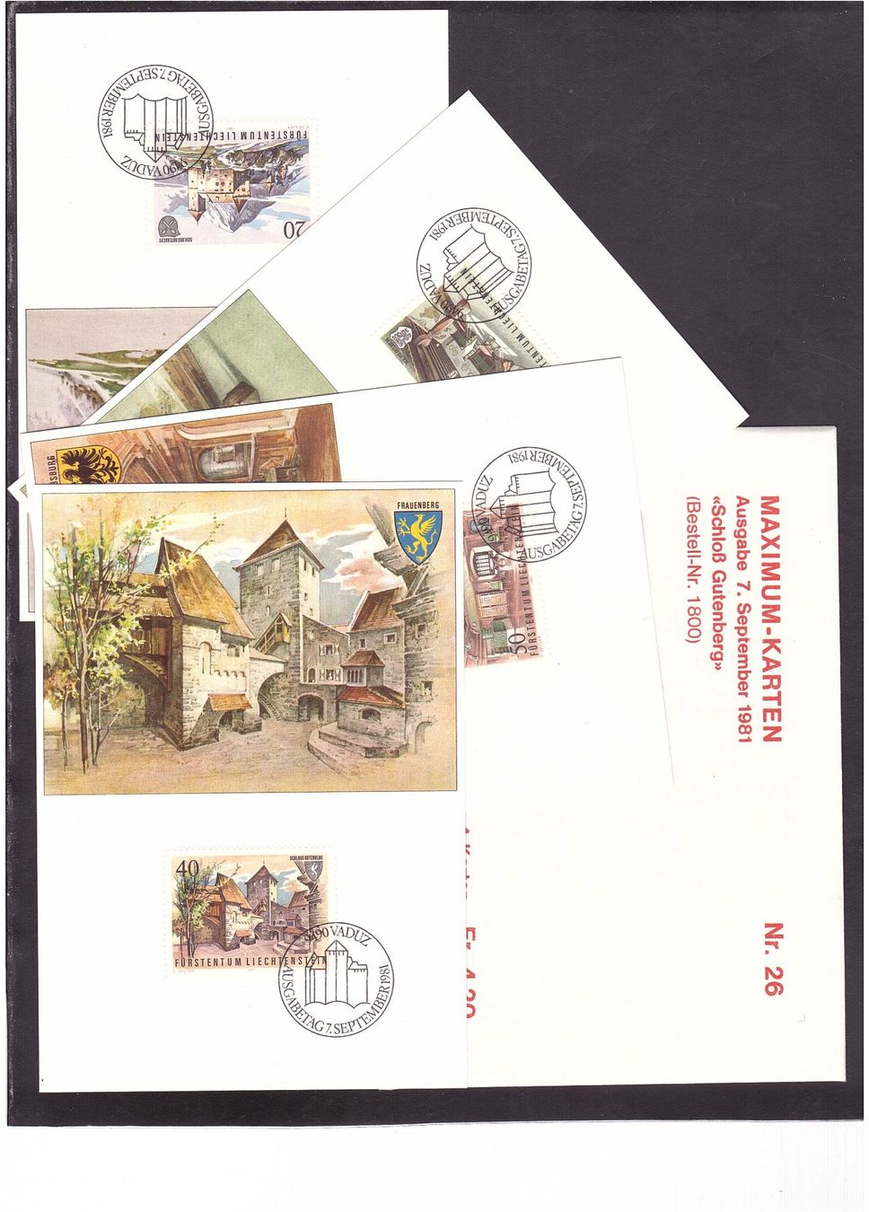 Alle Briefmarken: Maximum Karten Nr. 26 – Gebraucht aus Rheinau von loxis