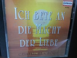 CD: Ich bete an die Macht der Liebe, Geistliche Chöre 🎶🎵🎧