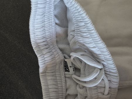 Pantalon jogging Urban Classics blanc taille S 