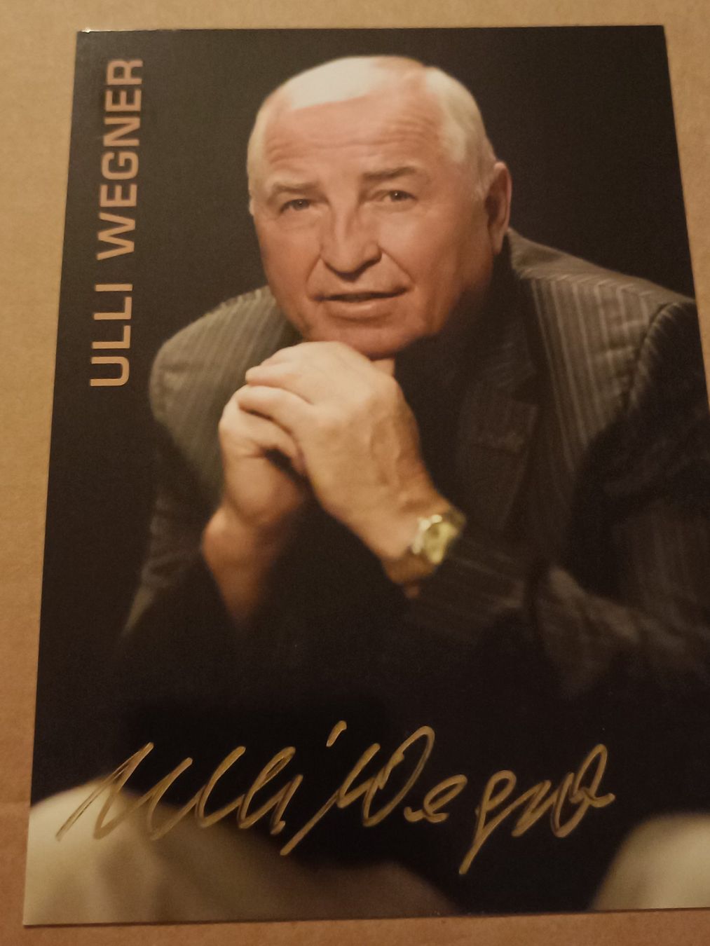 Autographes: Ulli Wegner - signierte Autogrammkarte – D'occasion à Menziken par Artographs