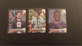 Sammelkarten - PSG - CL Final - Zaire Emery - Mendes - Ruiz 