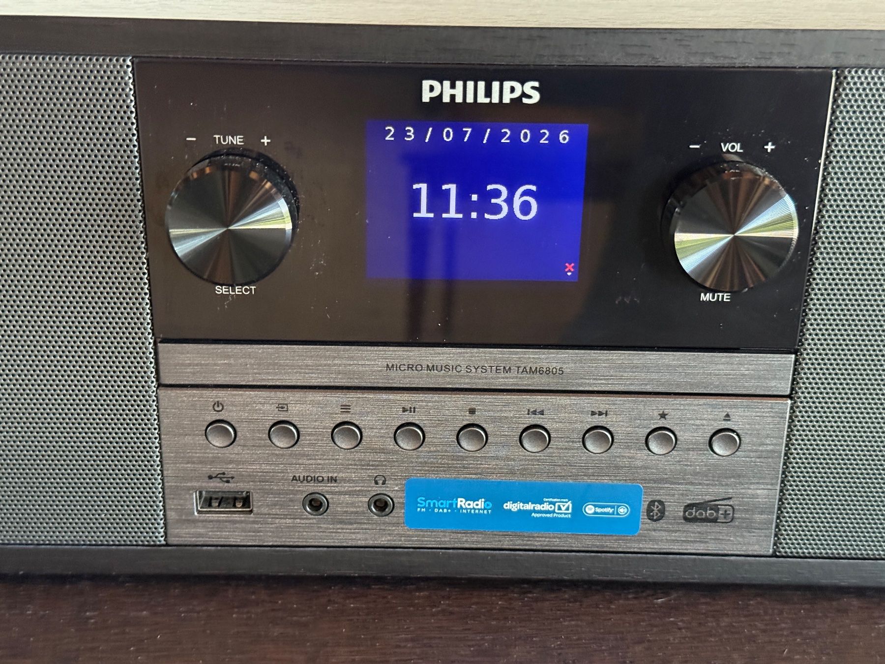 Philips Multimediaplayer & Streamer: Philips Micro Hi-Fi System  DAB+ CD  Spotif - neuwertig – Neu (gemäss Beschreibung) aus Berg SG von elcapitan02 3
