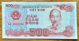 500 Dong Vietnam 1988!!! UNC!!!