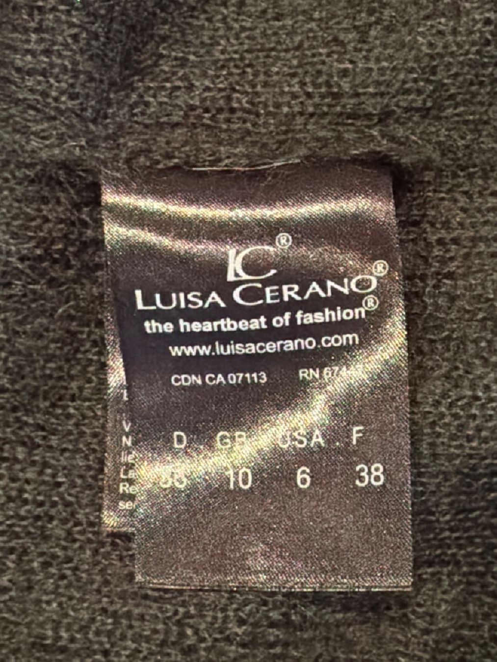 Luisa Cerano Giacche: Luisa Cerano Strickjacke – Nuovo (secondo la descrizione) da Seengen venduto da phismial 4