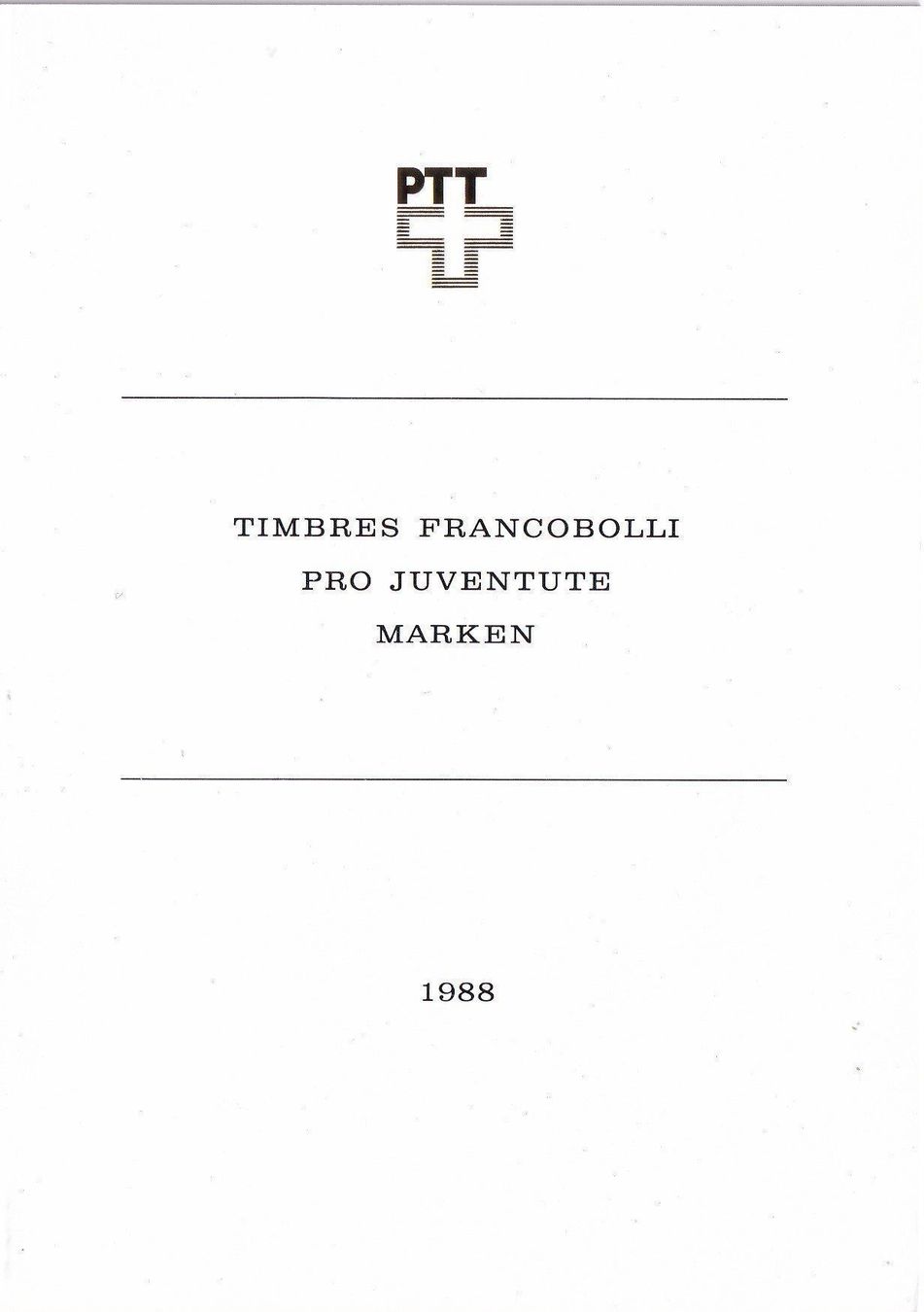 Tutti i francobolli: CH, folder Pro Juventute, SBK J307-J310** – Nuovo (secondo la descrizione) da Castione venduto da Rx-stamps 1