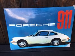 Porsche Blech Schild