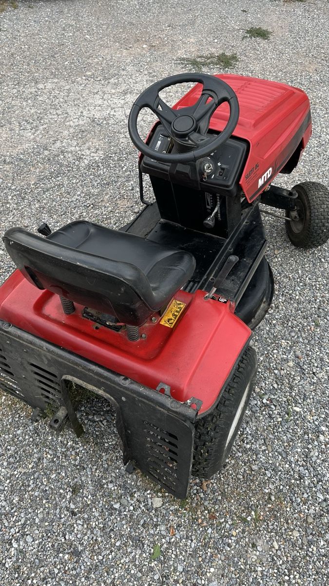 Mtd Rasenmäher: Rasentraktor MTD 115 Junior Rasenmäher – Gebraucht aus Hinteregg von Gelealese 4