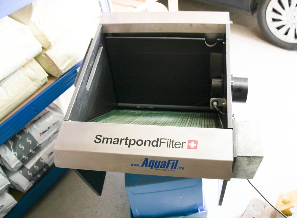 Vliesfilter Smartpond mit Biowanne aus Edelstahl Kaufen auf Ricardo