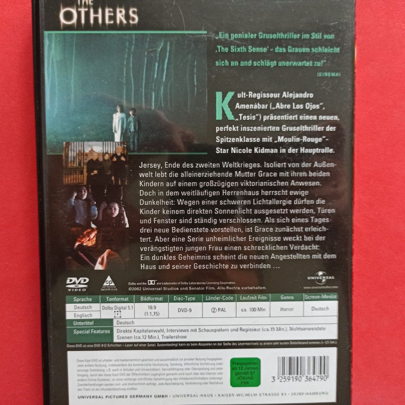 Tutti i DVDs: The Others – Usato da Dübendorf venduto da kb86_MOVIE 1