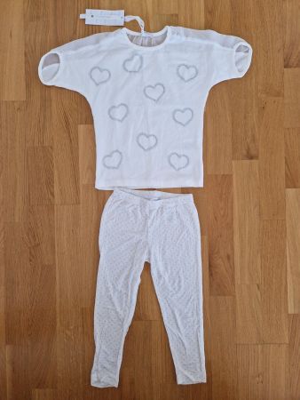 Neu Set Leggins T-Shirt Gr.98 3A