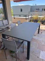 Gartentisch mit 8 Gartenstühlen / Outdoor-Esstischset