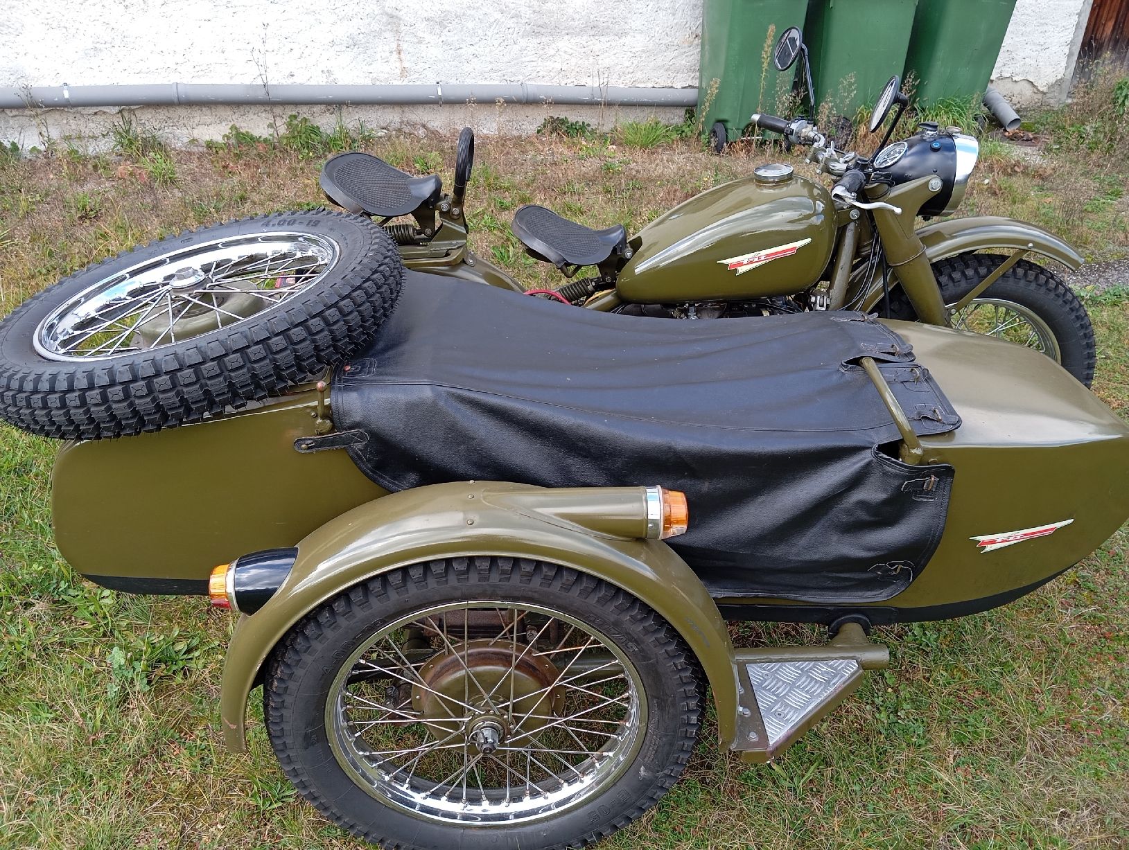 Sidecar: ChangJiang 750 sidecar/Seitenwagen – Usato da Matzingen venduto da Saja5 3