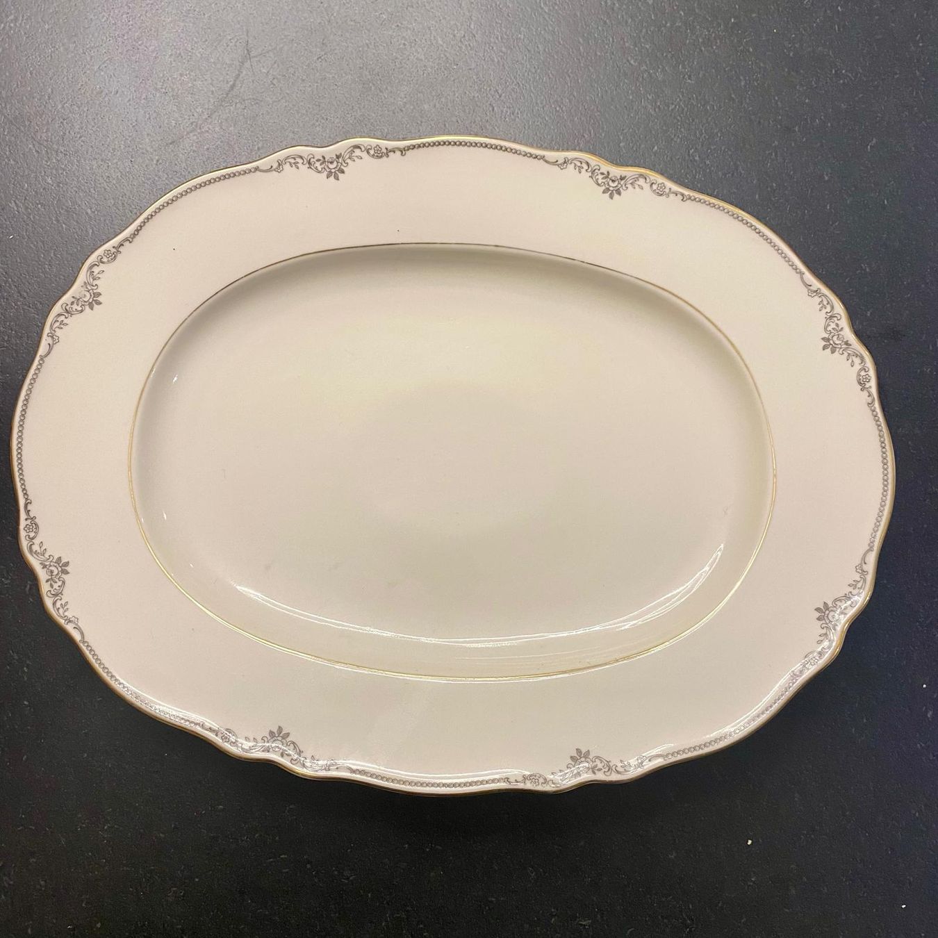 Piatti di portata: Krautheim Servierplatte, 35 cm, Selb Bavaria – Usato da Krauchthal venduto da SamsPuce