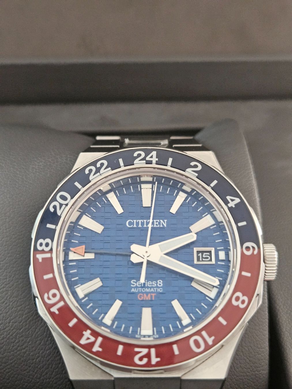 Citizen Orologi: Wunderschöne CITIZEN Pepsi, NB6030-59L, full set – Usato da Glattpark(Opfikon) venduto da Harrincourt 2