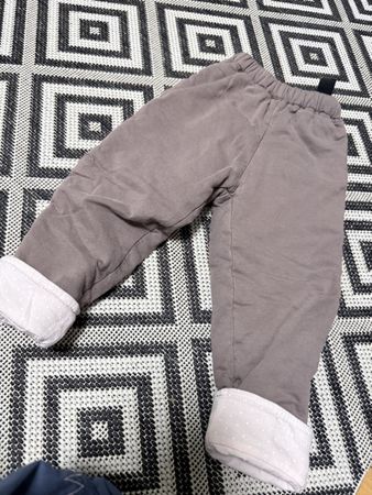 Warme, gefütterte Baby Hose, Grösse 68