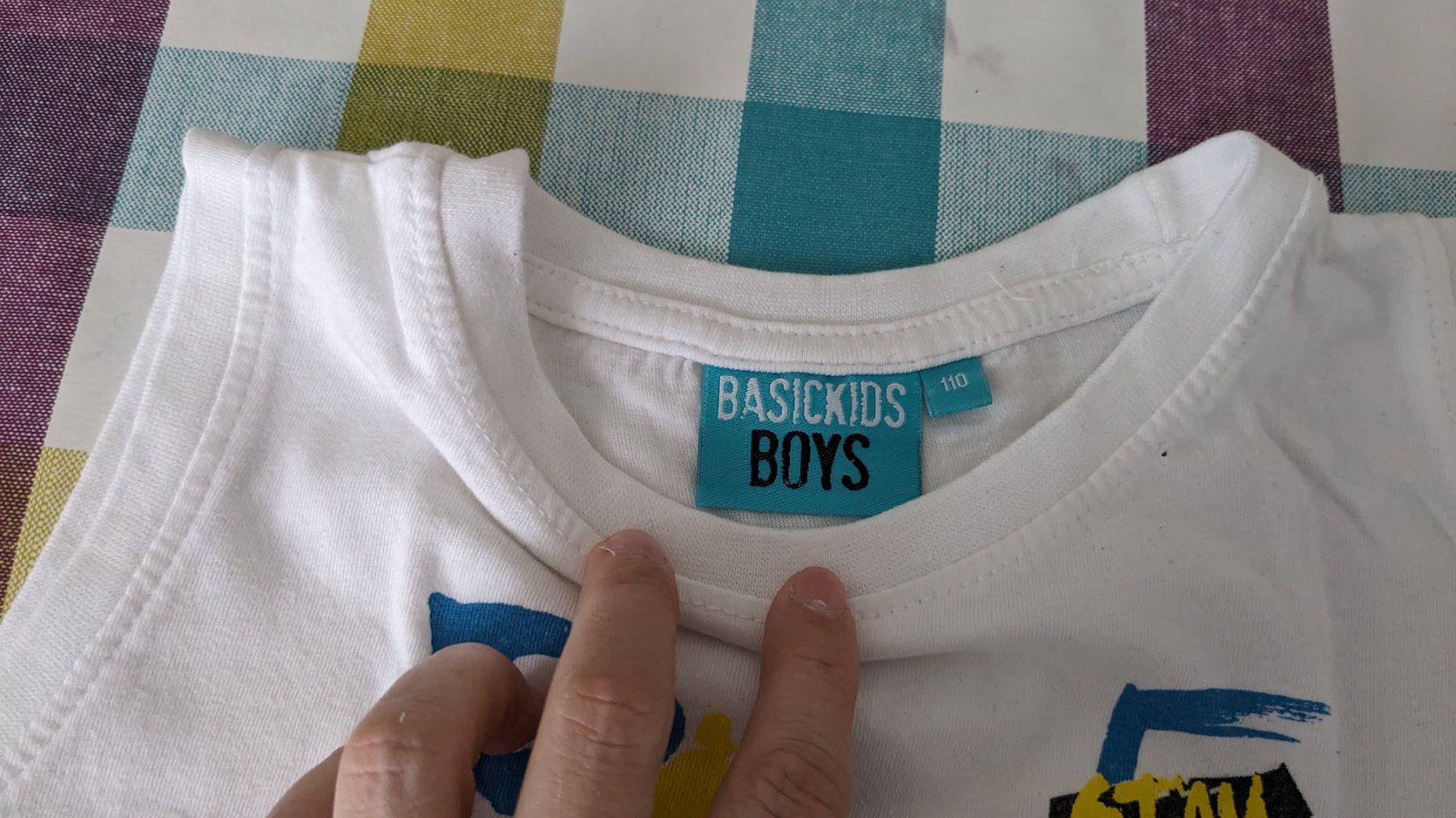 Hemden, T-Shirts & Polos: BasicKids Boy - Sommer Shirt - 110  - Hund – Gebraucht aus Staufen von Fleby84 2