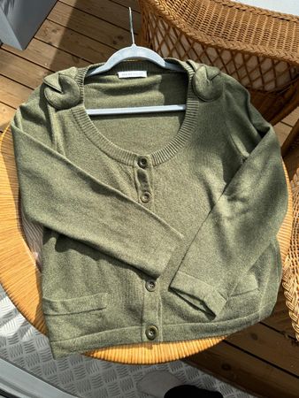 Chloé Pullover Strickjacke Wolle/Kashmir Gr. S-M Sézane Stil
