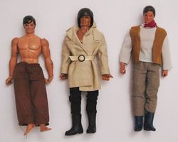 Big Jim - Mattel - lot de 3 personnages