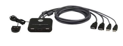 Hub & Switch: KVM Aten CS22HF – Nuovo e nell'imballaggio originale da Ebmatingen venduto da swiss.canadian
