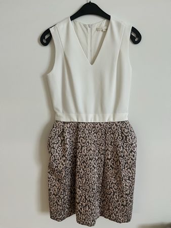 Maje Robe - Pink and white