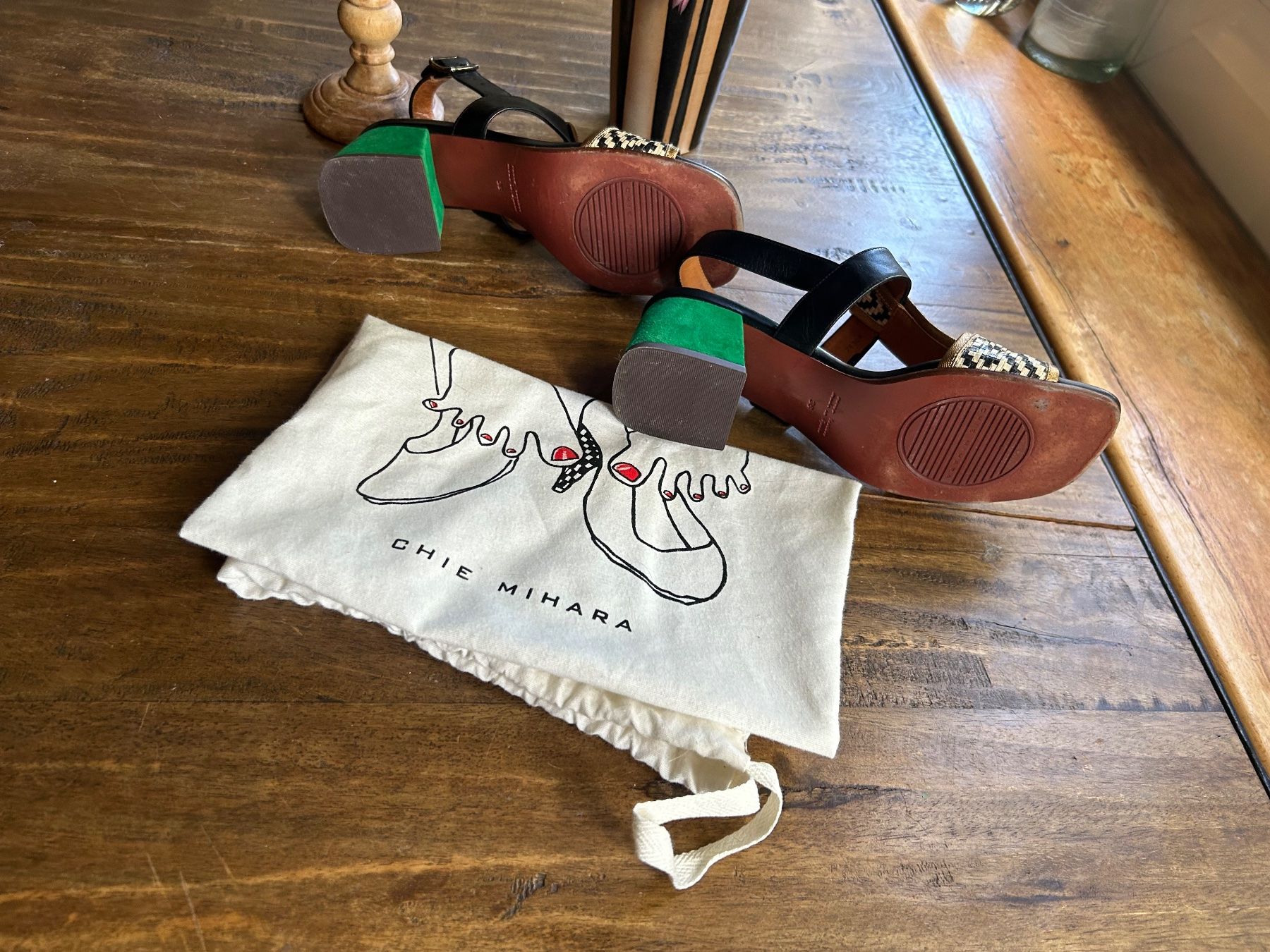 Chie Mihara Scarpe da donna: Wildleder Sandals Chie Mihara – Nuovo (secondo la descrizione) da Schaffhausen venduto da amwr 9