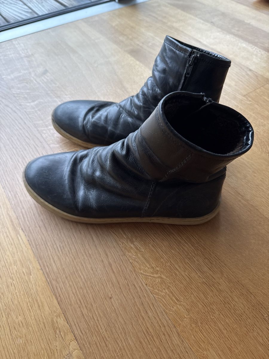 Herrenschuhe: Schwarze Preventi Lederstiefeletten – Gebraucht aus Zürich von Sigeli03 1
