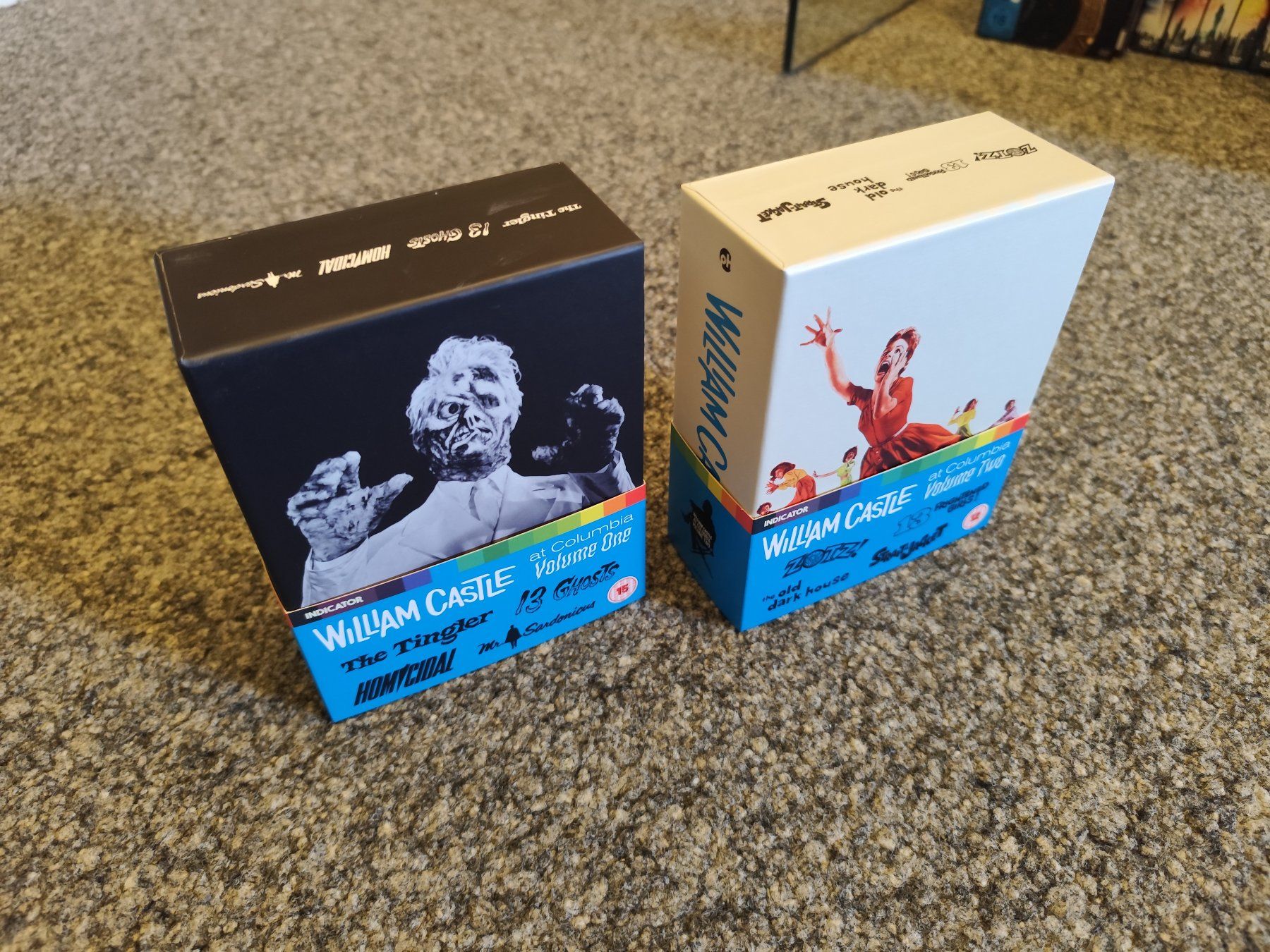 Tutti i DVDs: WILLIAM CASTLE AT COLUMBIA 1+2 - Indicator UK – Nuovo (secondo la descrizione) da Zofingen venduto da Debohli