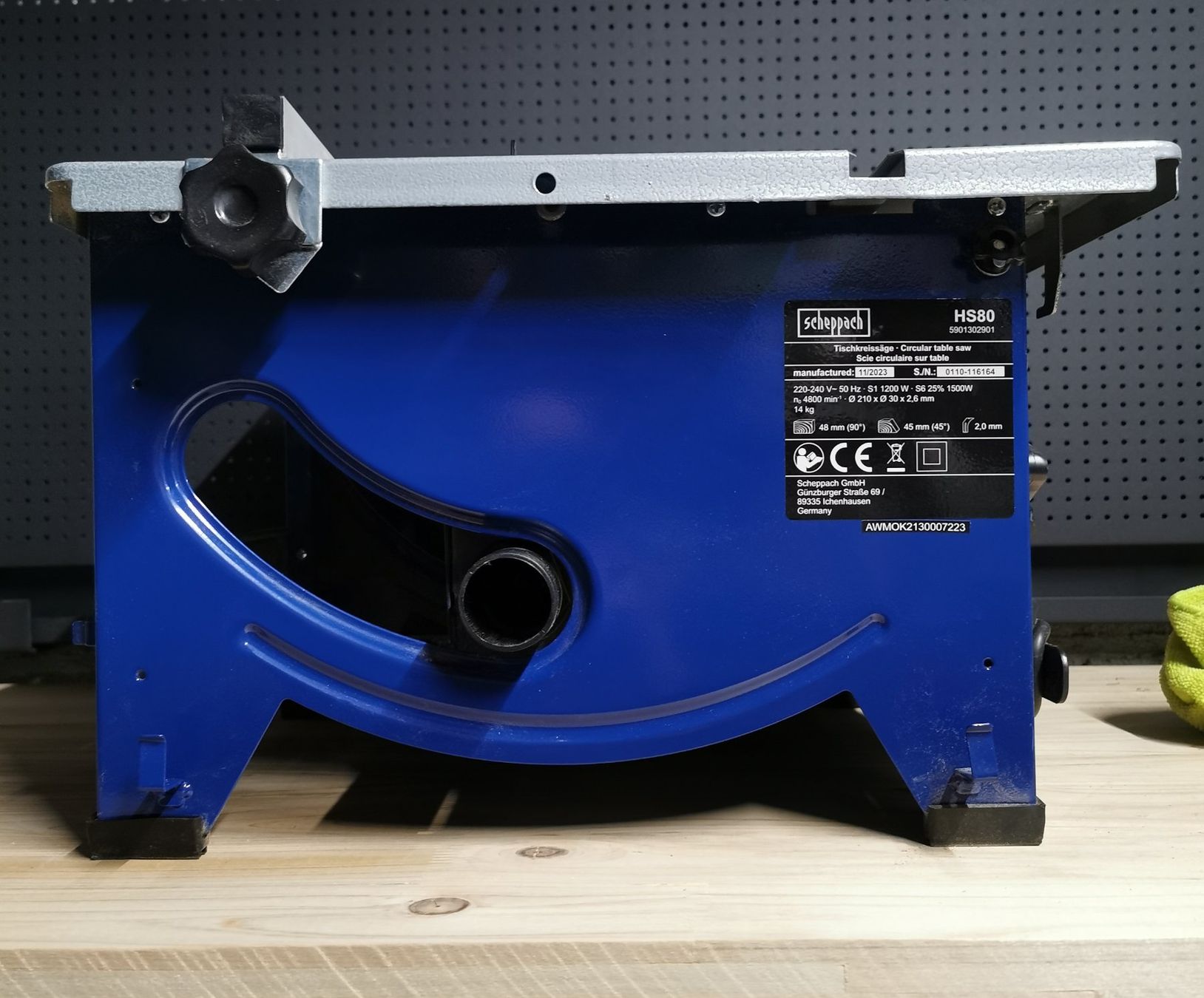 Scheppach Toutes les machines: Scie circulaire de table Scheppach HS80 – D'occasion à Genève par pie_9syz 2