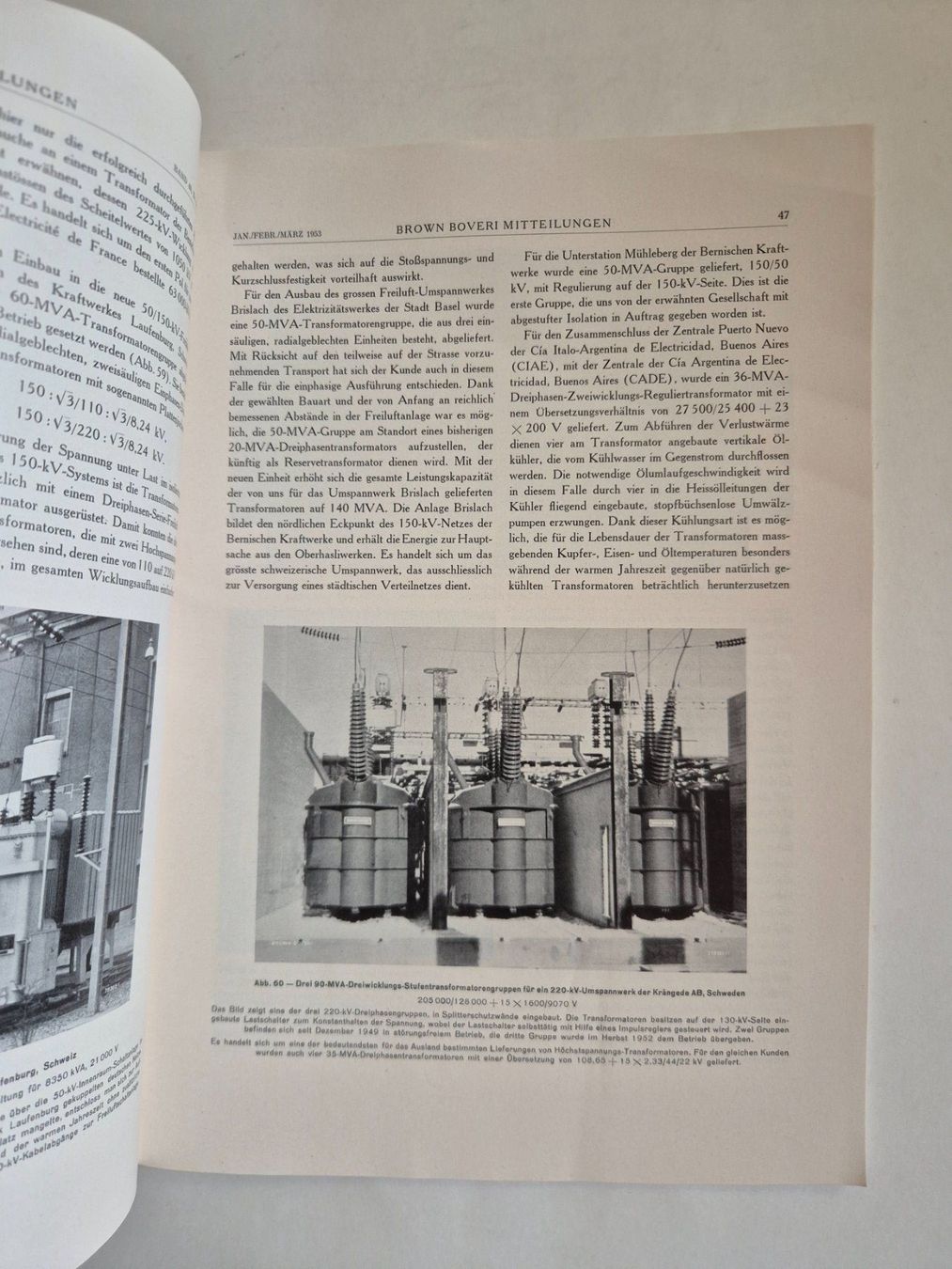 Riviste & Magazine: Brown Boveri Mitteilungen 1953 – Usato da Langendorf venduto da zvonu161 5